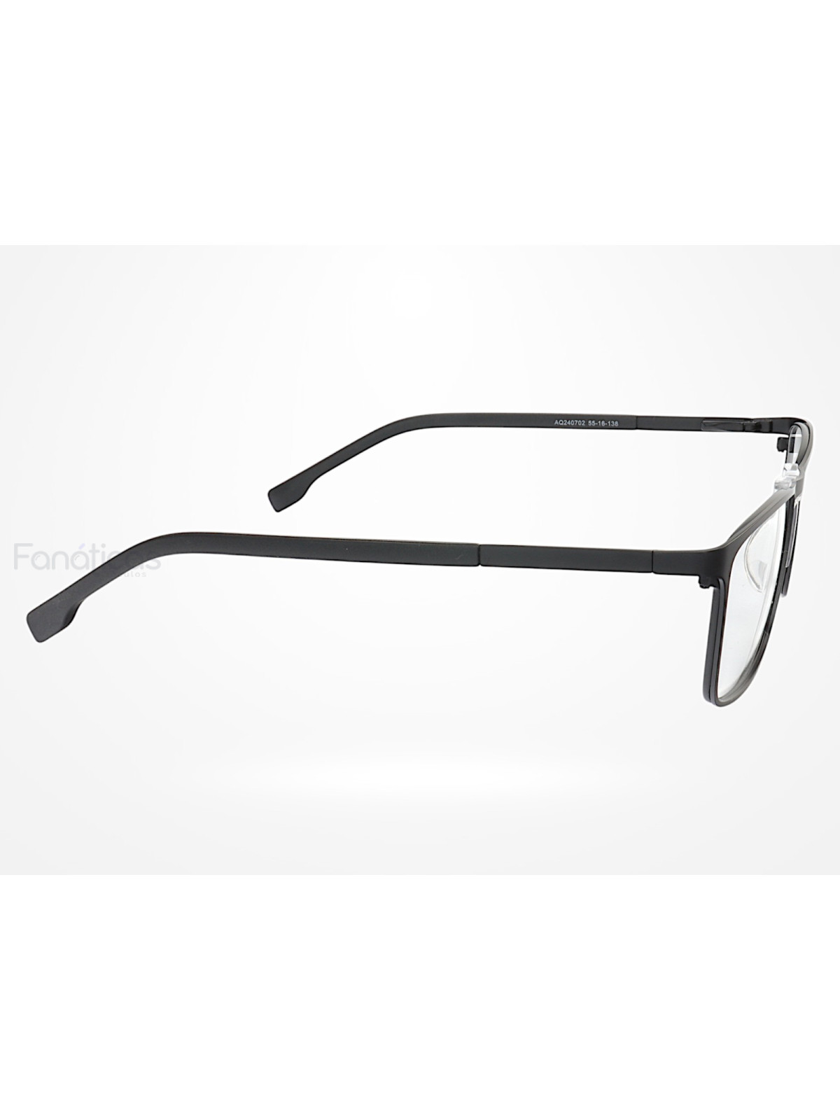 Armação de Óculos AQ240702 Retangular Preto