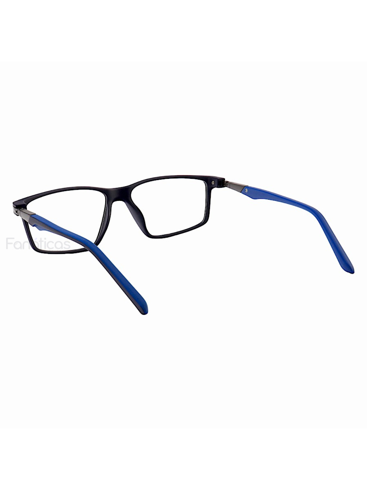 Armação de Óculos Retangular Molas 180 Graus C4 GZ9141 Azul