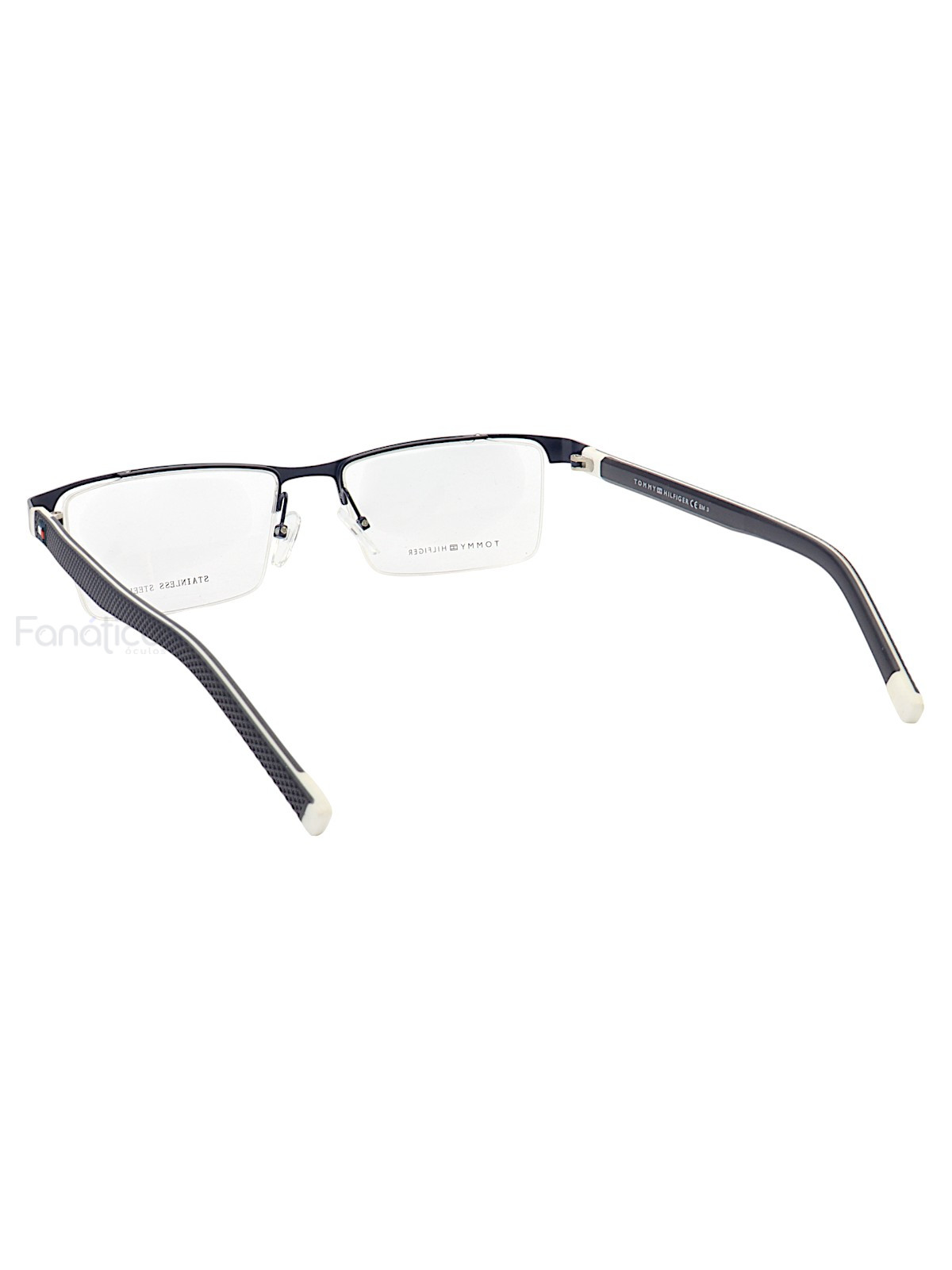 Armação de Óculos Retangular Nylon TH1717 Azul