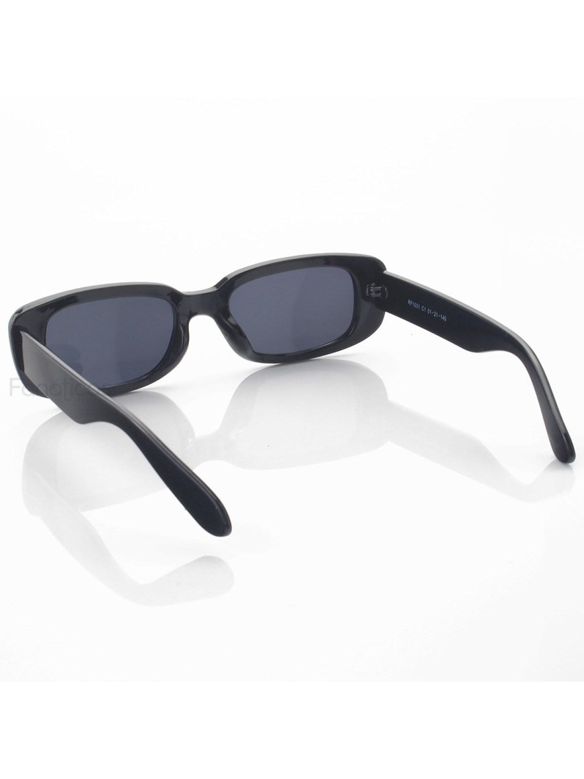 Óculos de Sol Dom RF1031 Retangular Preto