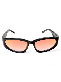Óculos De Sol Esportivo Brusk Preto e Vermelho