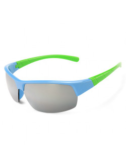 Óculos De Sol Esportivo Snider Azul Espelhado