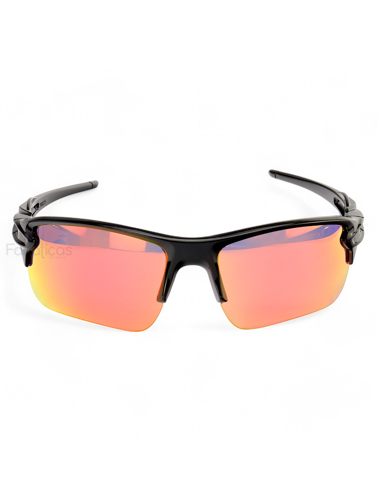 Óculos De Sol Esportivo Stay Preto e Vermelho