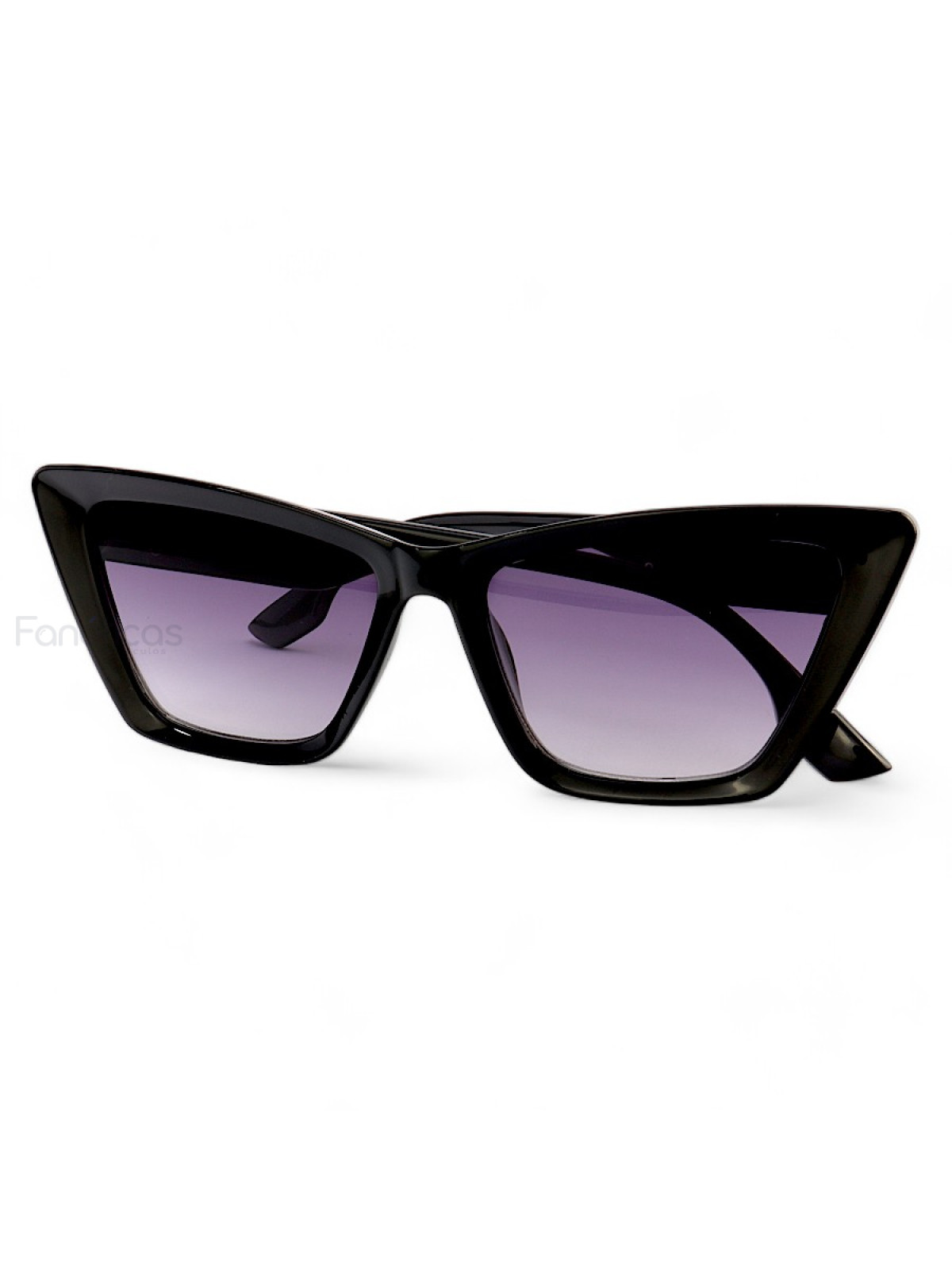 Óculos de Sol Feminino Gatinho Jade Preto