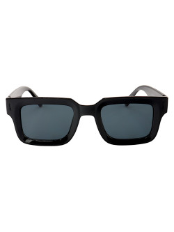 Óculos de Sol Mark Quadrado Preto Brilho