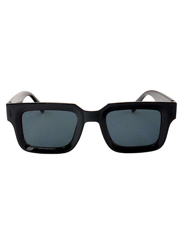 Óculos de Sol Mark Quadrado Preto Brilho