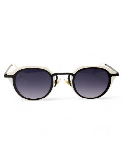 Óculos De Sol Oval Bulier Branco