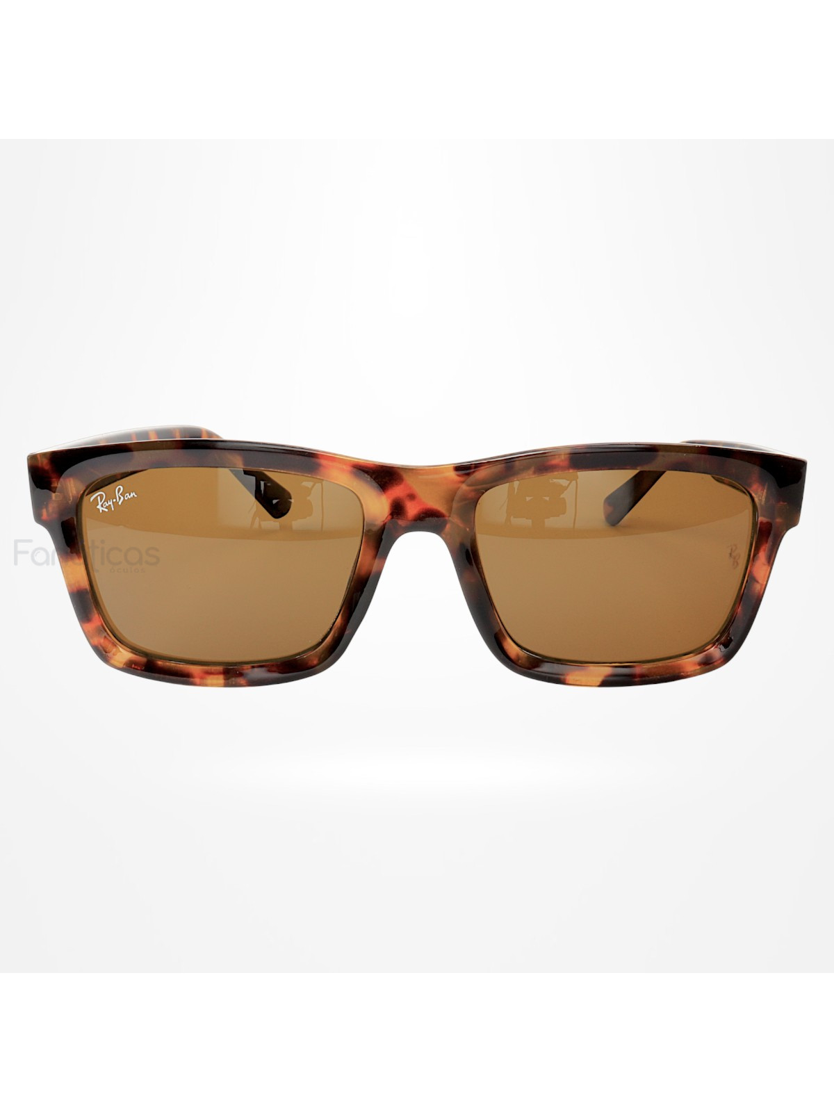Óculos De Sol Quadrado Warren RB4396 Tartaruga