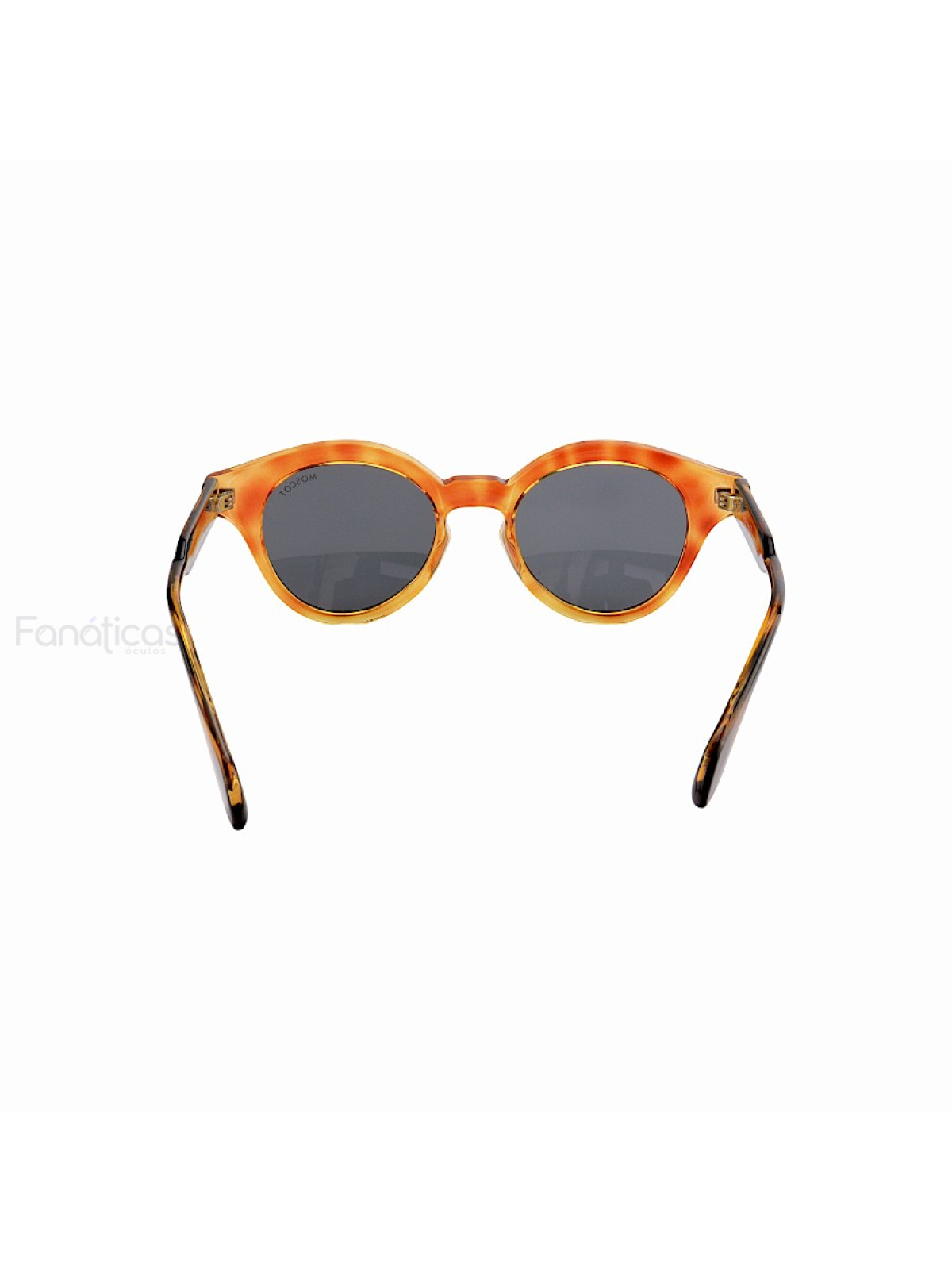 Óculos de Sol Redondo Mosc 58992 Laranja e Tartaruga