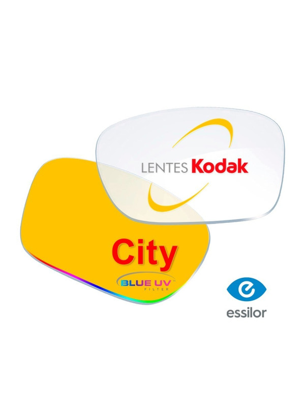 Par de Lentes Kodak City Blue 1.56