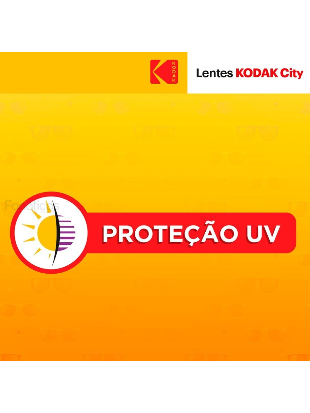 Par de Lentes Kodak City Blue Policarbonato 1.59