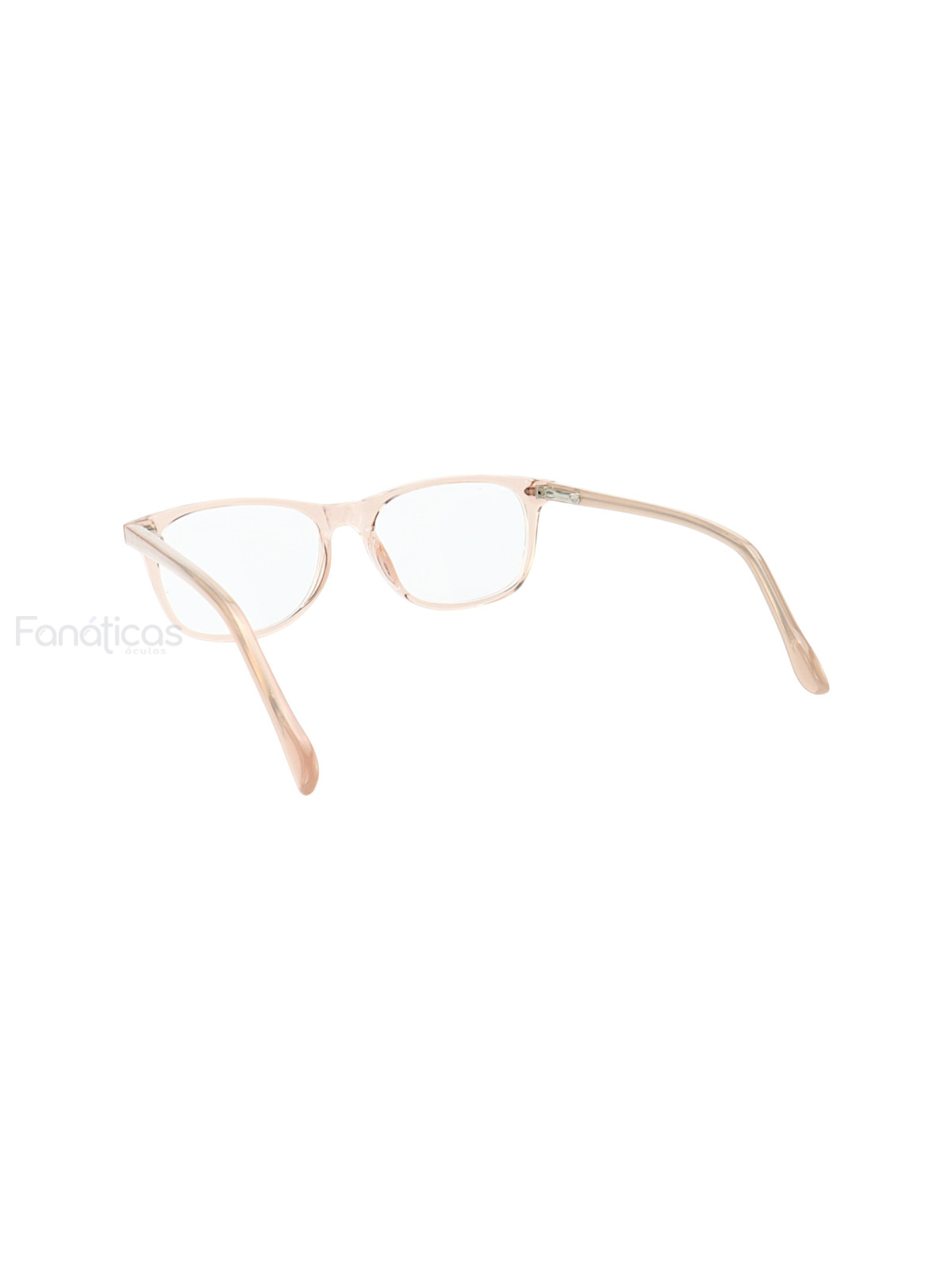 Armação de Óculos Infantil Quadrada MR9083 Creme Transparente
