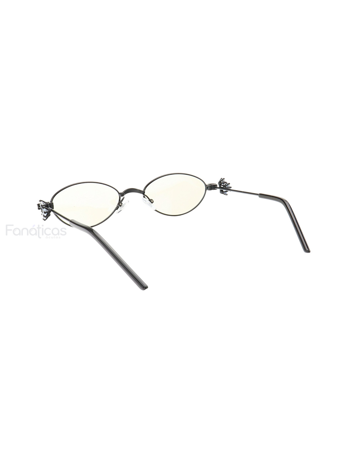 Armação de Óculos Oval RM0837 Diamond Preto