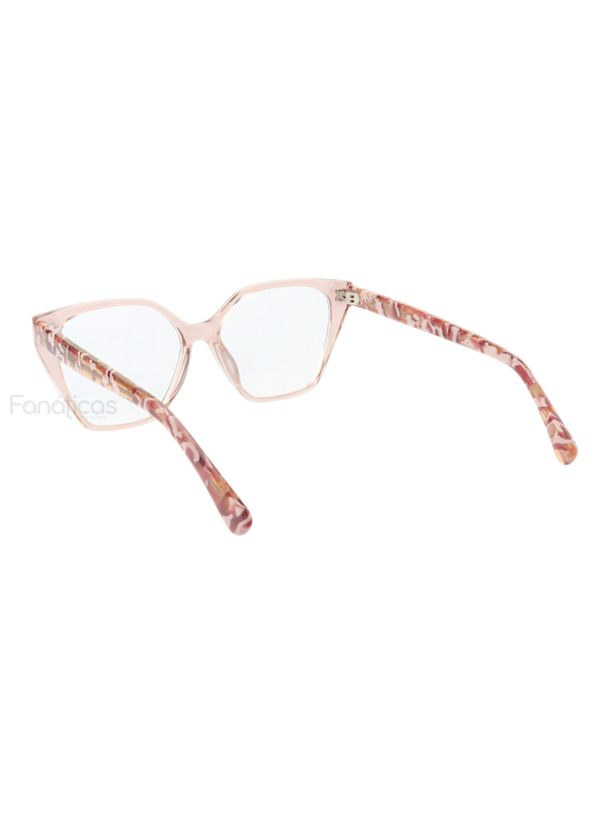 Armação de Óculos Quadrado MC3894 Rosa e Floral