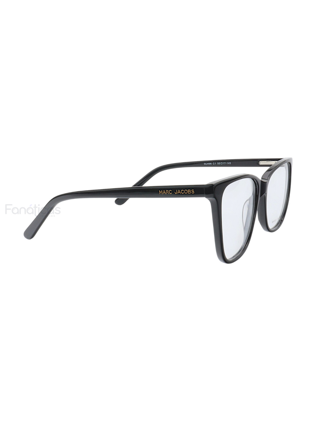 Armação de Óculos Quadrado MJ496 Preto
