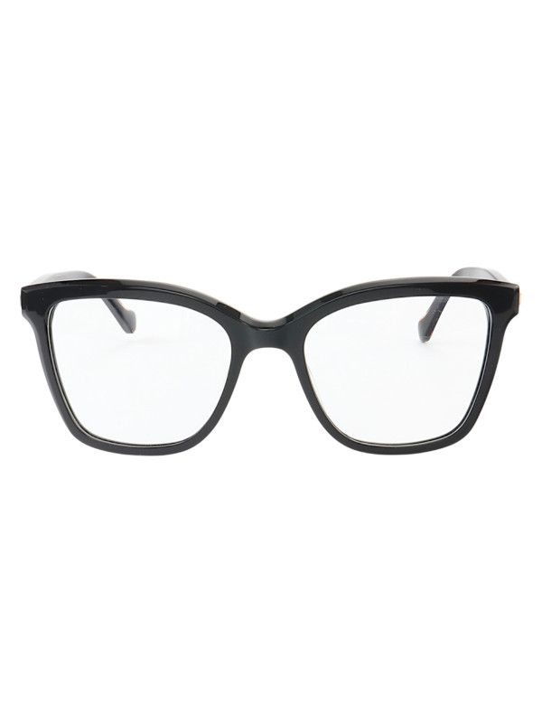Armação de Óculos Quadrado PY564 Preto