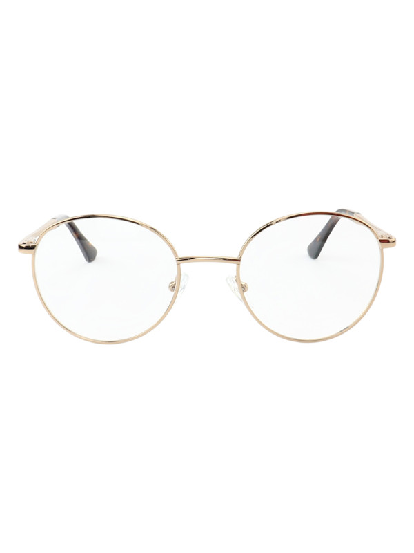 Armação de Óculos Redondo MT6630 Dourado
