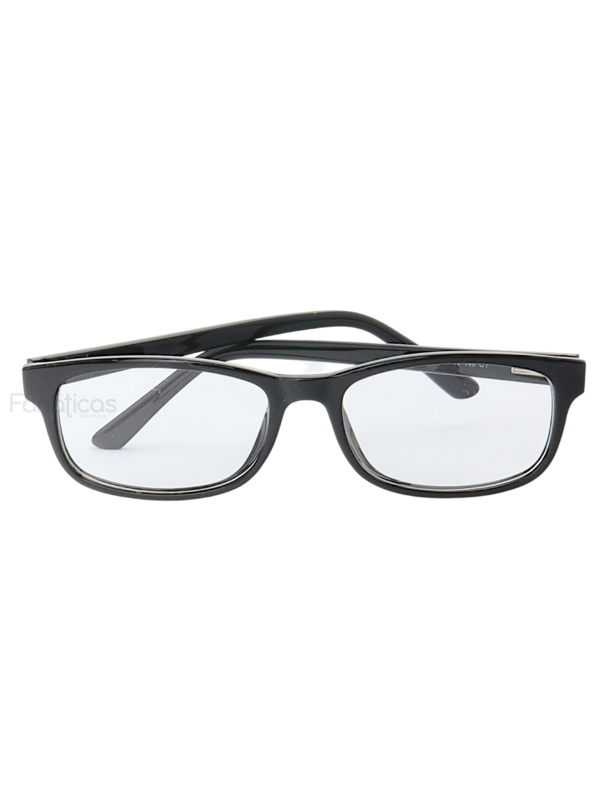 Armação de Óculos Retangular MR9167 Preto