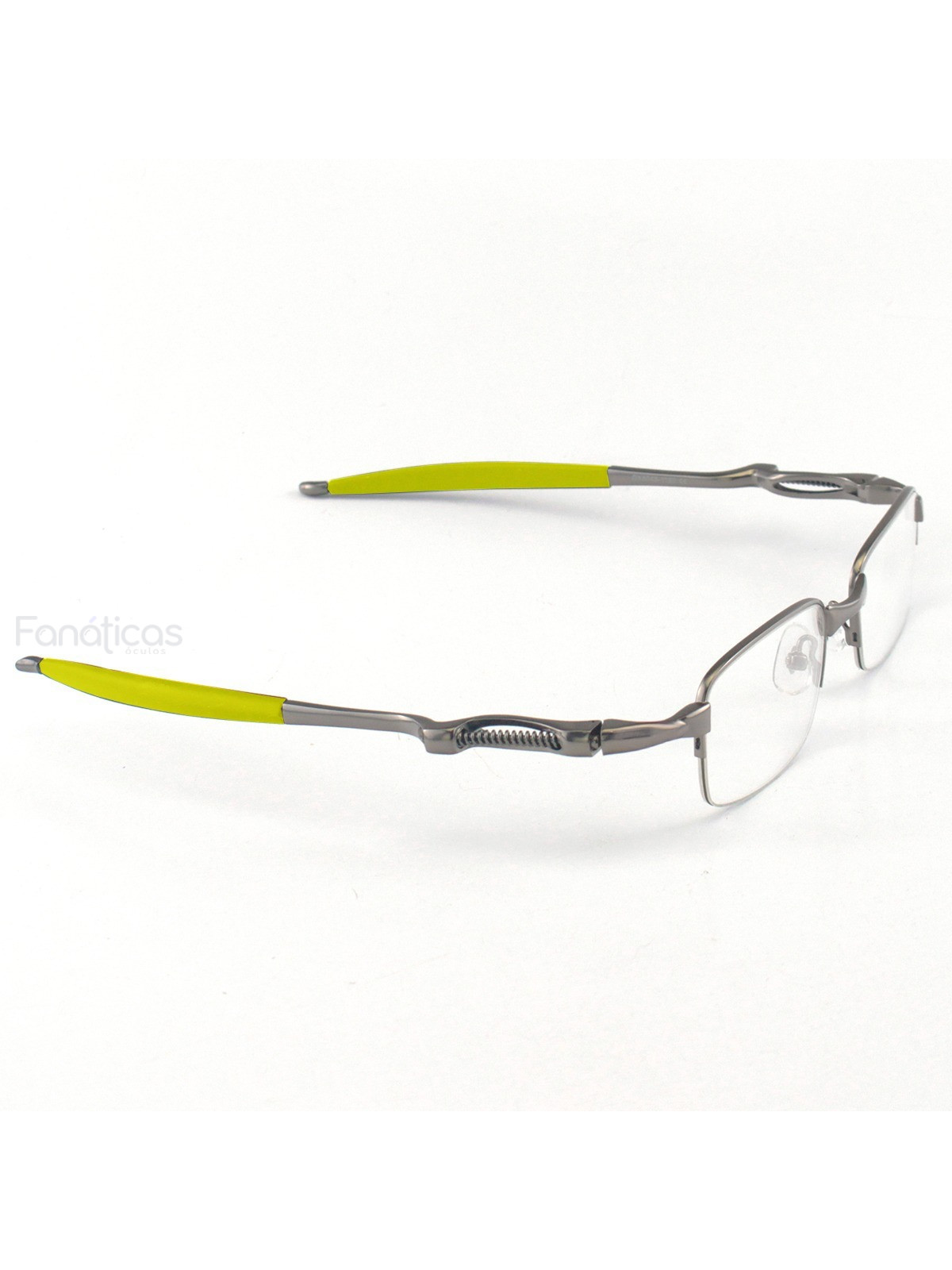 Armacao de Óculos Coilover Molinha OX5043 Grafite e Amarelo