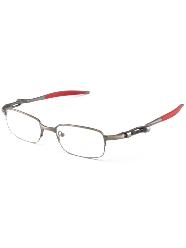 Armacao de Óculos Coilover Molinha OX5043 Grafite e Vermelho