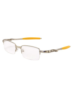Armacao de Óculos Coilover Molinha OX5043 Prata e Amarelo