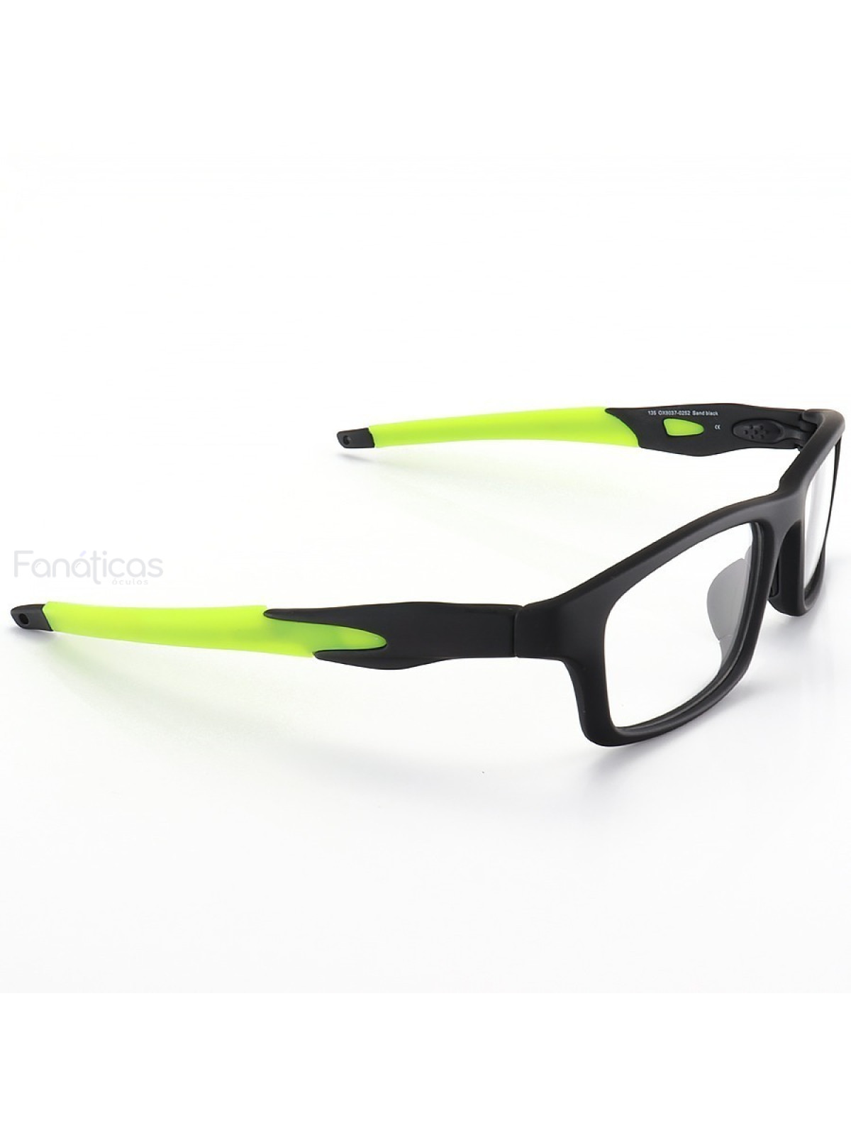 Armação de Óculos Crosslink OX8037 Preta e Verde