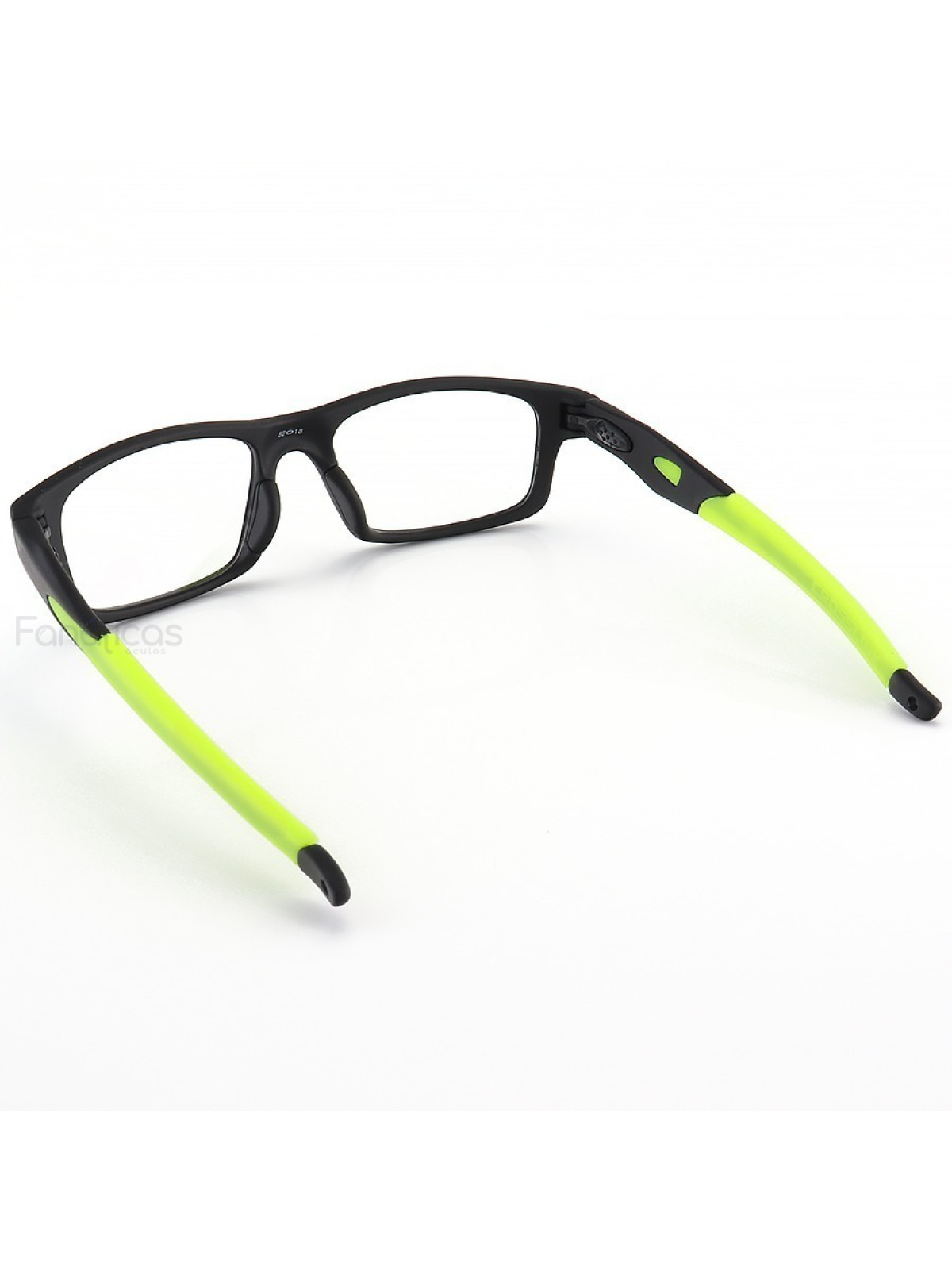 Armação de Óculos Crosslink OX8037 Preta e Verde