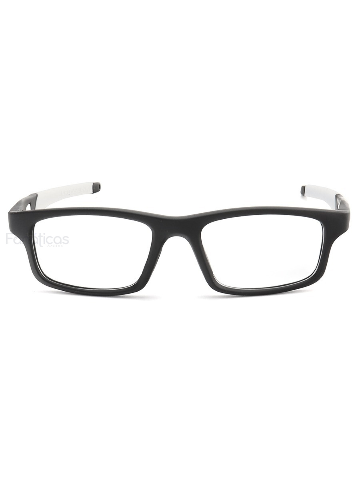 Armação de Óculos Crosslink OX8037 Preto e Branco
