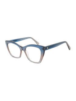 Armação de Óculos Gatinho CH3340 Azul Degrade