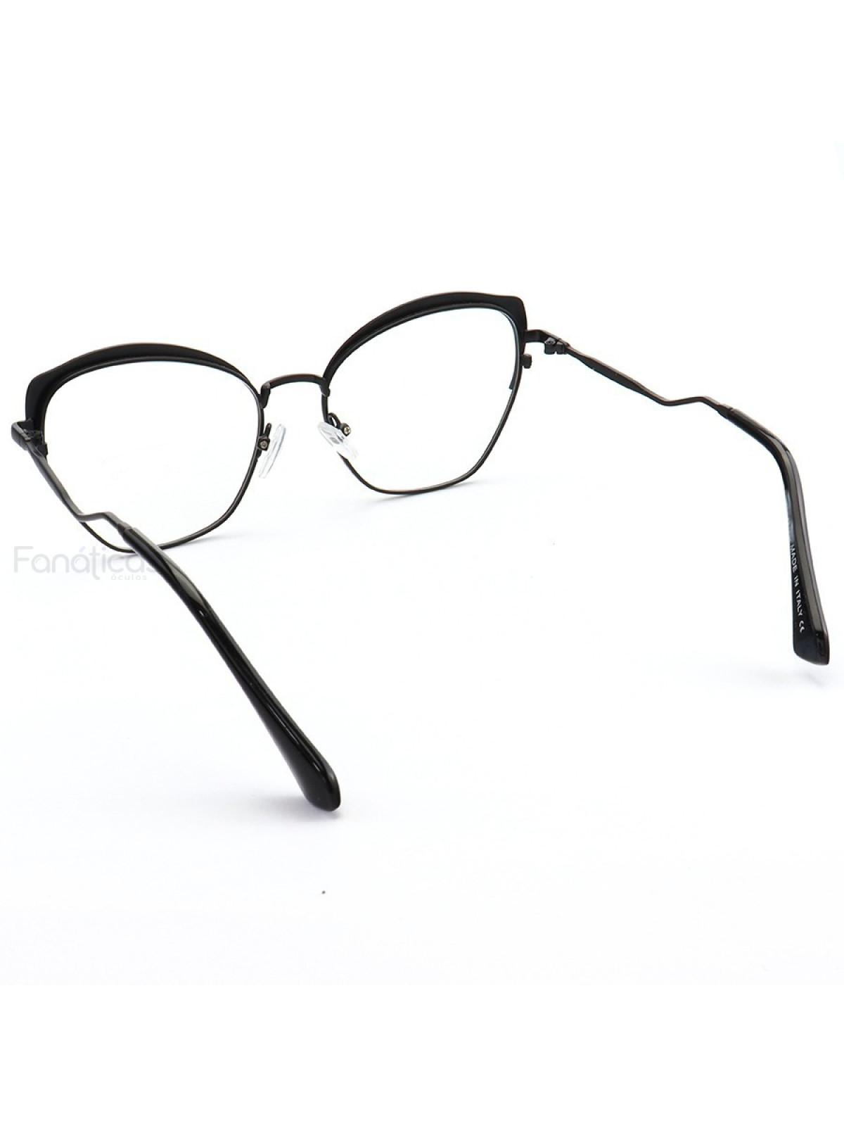 Armação de Óculos Gatinho MM95546 Preto