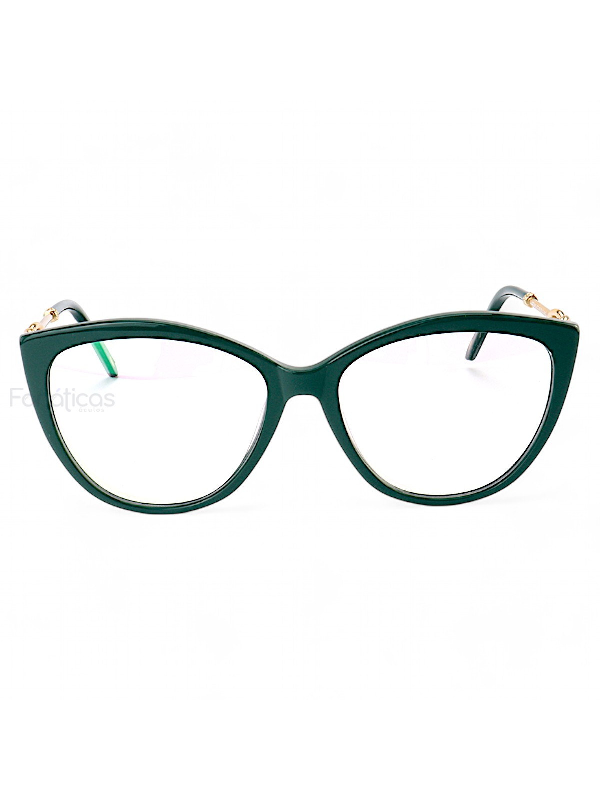 Armação de Óculos Gatinho TF2161 Verde